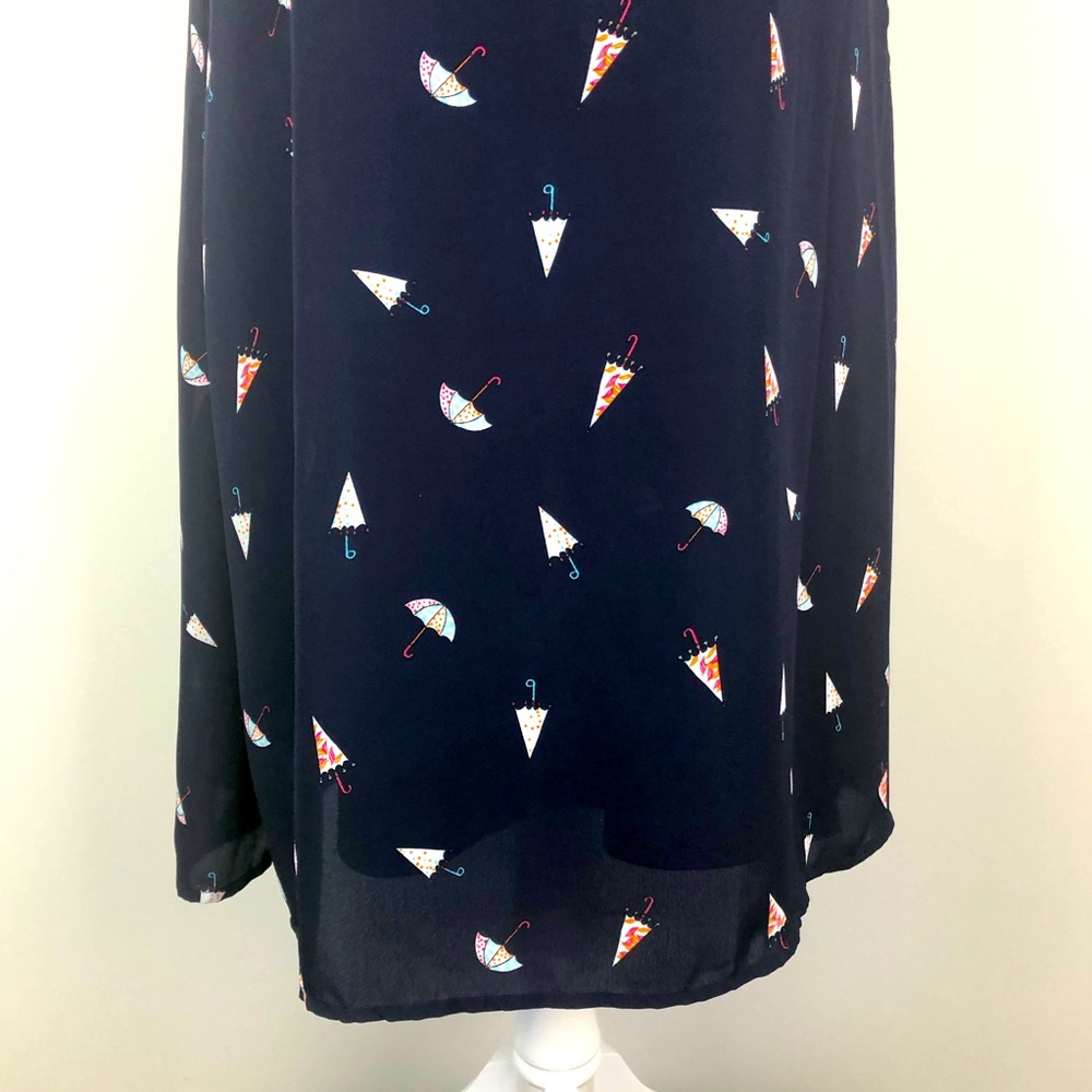 Love Kuza Navy Umbrella Shift Dress. - Picture 8 of 12